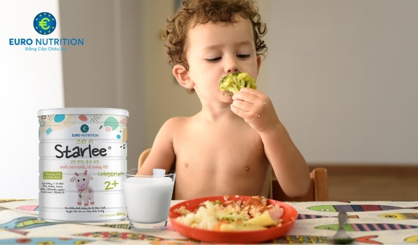 Công thức nổi bật có trong sữa cho trẻ bị tiêu hóa kém (Starlee BiO 2+)